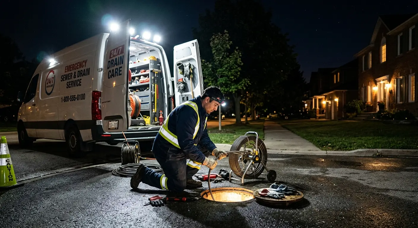 Sewer Line Repair in East Norriton, PA